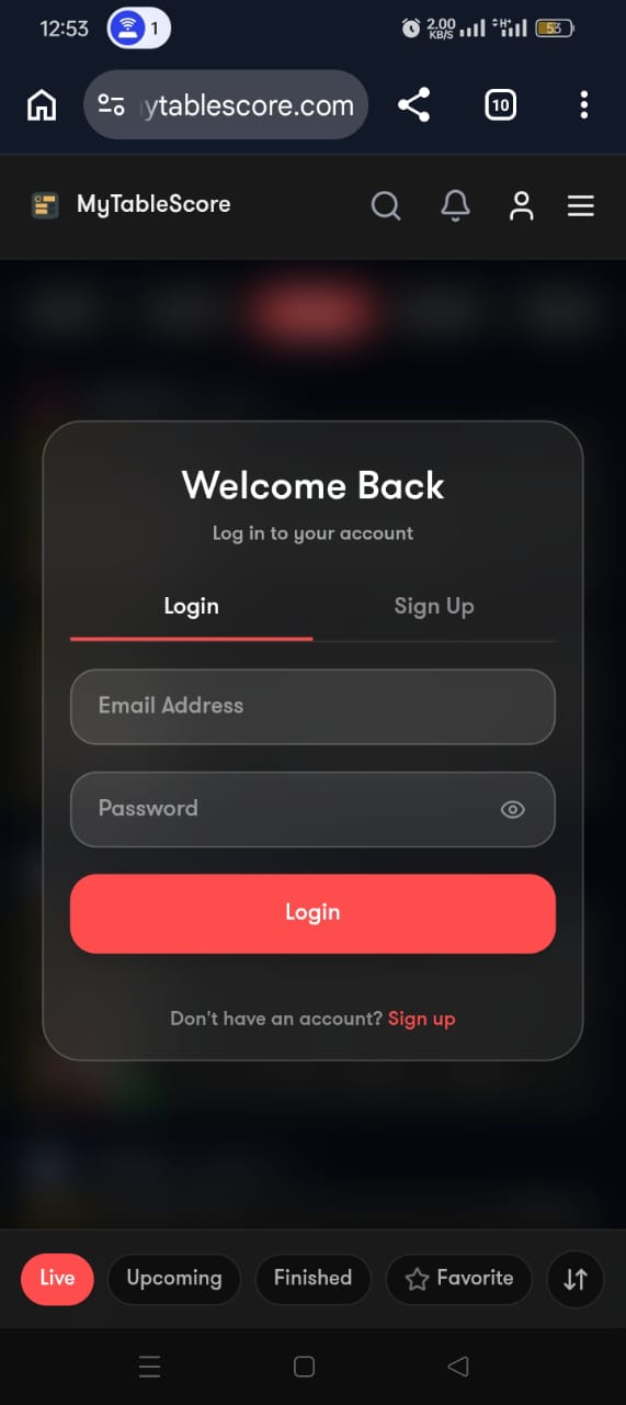 Login & Registration